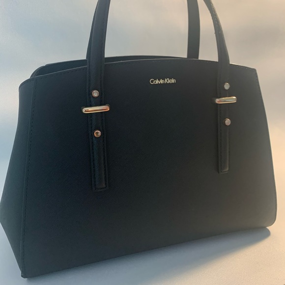Calvin Klein Handbags - Calvin Klein Leather Satchel
